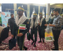 برپایی میز خدمت دانشگاه علوم پزشکی اراک در محل مصلی