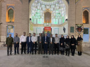 ادای احترام مسئولین دانشگاه علوم پزشکی اراک به مرحوم دکتر "علی اصغر فرازی"