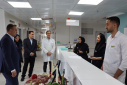 رئیس دانشگاه علوم پزشکی اراک از بیمارستان حضرت ولیعصر (عج) بازدید کرد