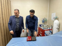 بازدید رییس دانشگاه علوم پزشکی اراک از حوزه سلامت شهرستان شازند در ایام نوروز