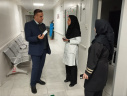 بازدید شبانه و سرزده رئیس دانشگاه علوم پزشکی اراک از بیمارستان سینا رضایی آشتیانی