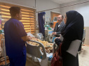 بازدید جانشین رییس دانشگاه علوم پزشکی اراک در ستاد نوروزی از بیمارستان امیرکبیر