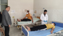 بازدید رییس دانشگاه علوم پزشکی اراک از موکب سلامت شهدای دانشگاه علوم پزشکی اراک