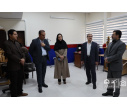 بازدید رئیس دانشگاه علوم پزشکی اراک از دانشکده توانبخشی