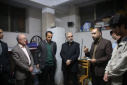 بازدید مسئولان دانشگاه از خوابگاه امام رضا(ع) به مناسبت روز دانشجو