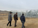 بازدید میدانی رئیس دانشگاه علوم پزشکی اراک از پروژه‌های عمرانی مجتمع دانشگاهی پیامبر اعظم(ص)