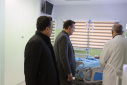 بازدید رییس دانشگاه علوم پزشکی اراک از مجتمع بیمارستانی امیرالمومنین(ع)
