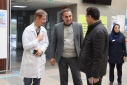 بازدید رییس دانشگاه علوم پزشکی اراک از مجتمع بیمارستانی امیرالمومنین(ع)