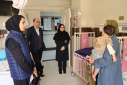 بازدید جانشین رییس دانشگاه علوم پزشکی اراک در ستاد نوروزی از بیمارستان تأمین اجتماعی شازند