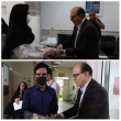تجلیل معاون درمان دانشگاه علوم پزشکی اراک از اساتید و پزشکان بیمارستان‌های حضرت ولی‌عصر(عج) و آیت‌الله خوانساری