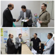 تجلیل معاون درمان دانشگاه علوم پزشکی اراک از اساتید و پزشکان بیمارستان‌های حضرت ولی‌عصر(عج) و آیت‌الله خوانساری