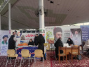 با تأکید بر محوریت جوانی جمعیت و سلامت/ برپایی میز خدمت معاونت بهداشتی دانشگاه علوم پزشکی اراک در محل مصلای بیت‌المقدس اراک