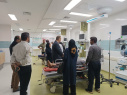 رئیس دانشگاه علوم پزشکی اراک از مرکز آموزشی درمانی حضرت ولیعصر(عج) بازدید کرد