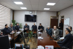 حضور دکتر نادرقلی ابراهیمی نماینده اراک، کمیجان و خنداب در ستاد دانشگاه علوم پزشکی اراک