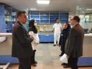 بازدید رییس دانشگاه علوم پزشکی اراک از بیمارستان امیرالمومنین(ع)