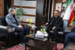 دیدار جانشین رئیس دانشگاه علوم پزشکی اراک در ستاد نوروزی با فرماندار شهرستان شازند